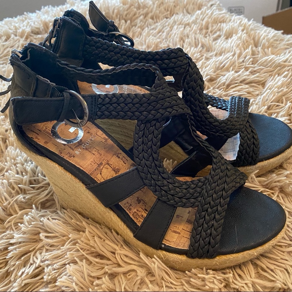 G by Guess Wedge Sandals